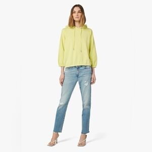 Joe's Jeans The Lara- Mid Rise Cigarette Cut Off Jeans